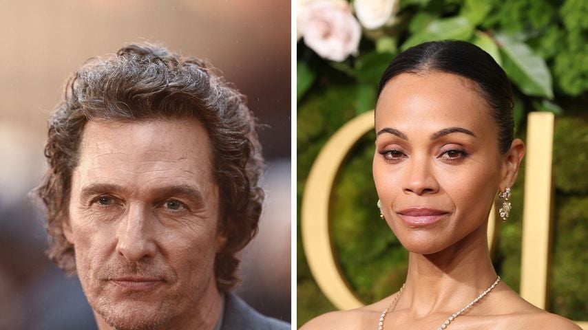 Matthew McConaughey & Zoe Saldaña in Netflix-Romantikkomödie