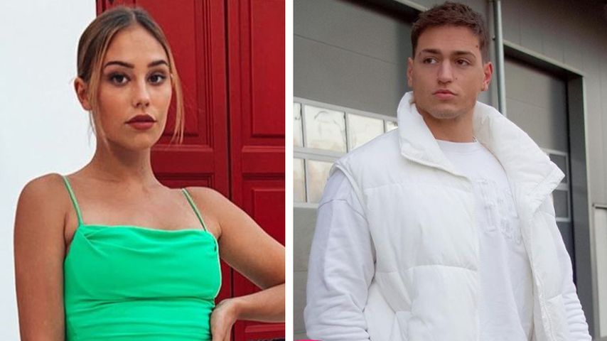 Erwischt! Melina Hoch und Max Bornmann knutschen und turteln