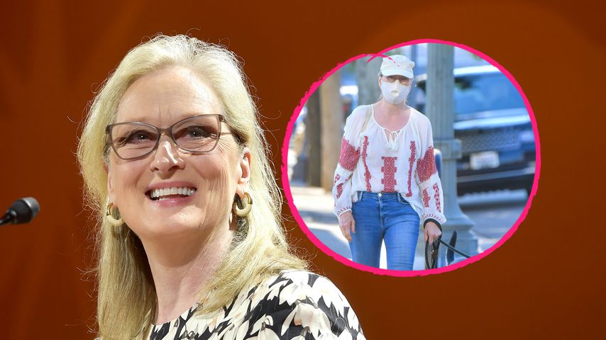 In Jeans und Boho-Bluse: So lässig stylt sich Meryl Streep