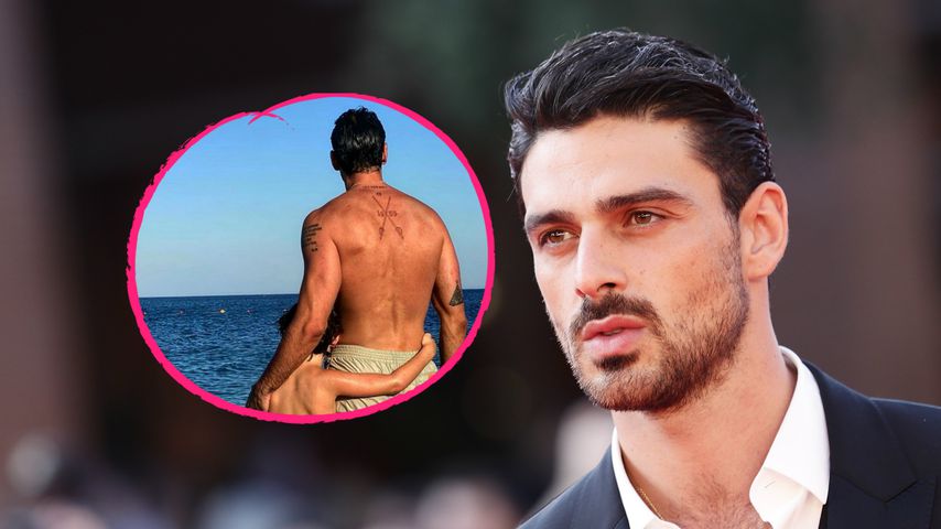 24 Jahre später: Michele Morrone stellt Vater-Sohn-Bild nach