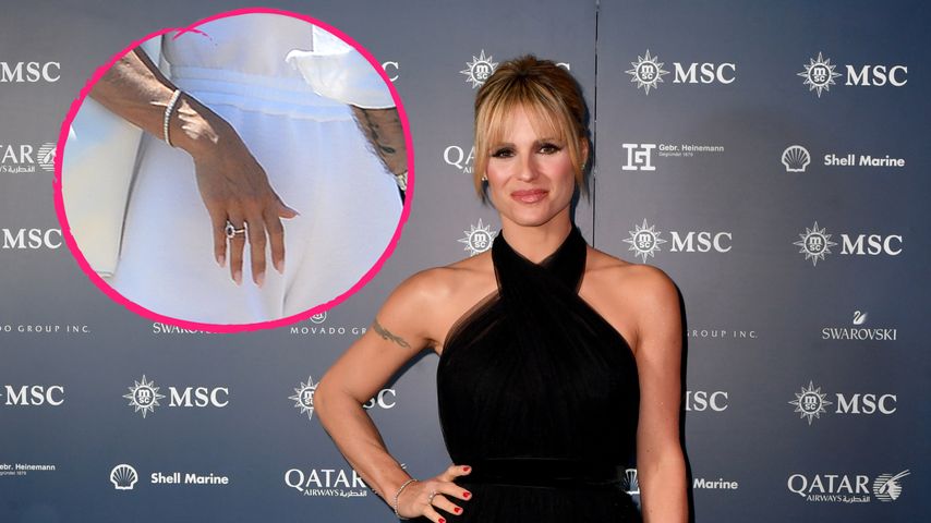 Michelle Hunziker trägt Ring von Ex-Mann Tomaso Trussardi!