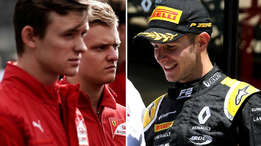 Mick Schumacher und Co. nehmen Abschied von Anthoine Hubert