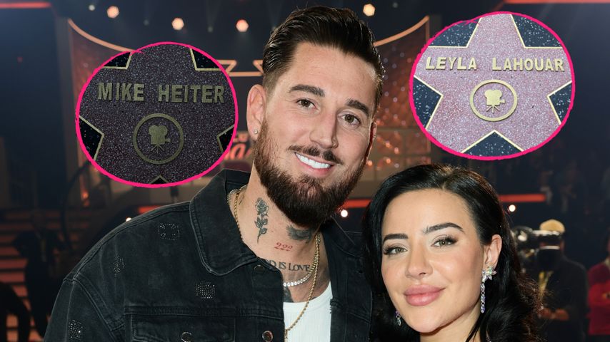Haben sich Mike Heiter und Leyla auf Walk of Fame verewigt?