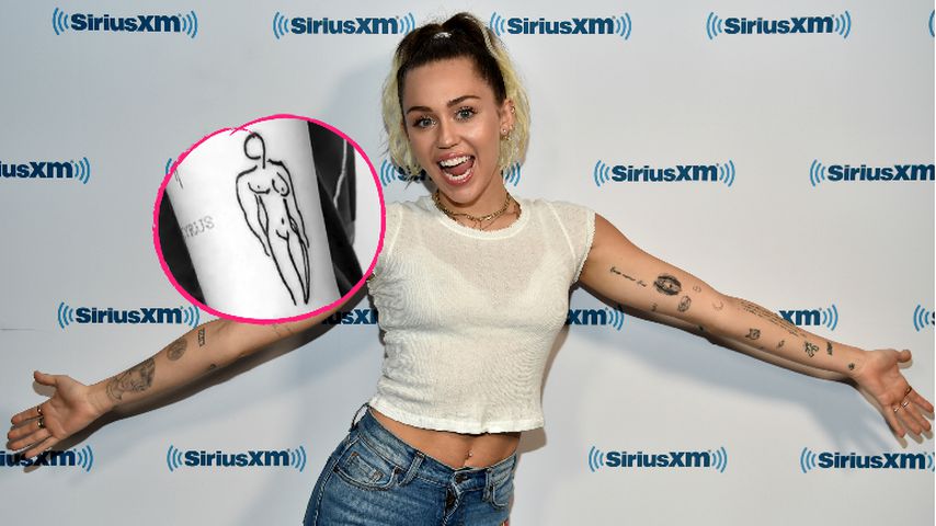 Zuwachs in der Tattoo-Sammlung von Sängerin Miley Cyrus