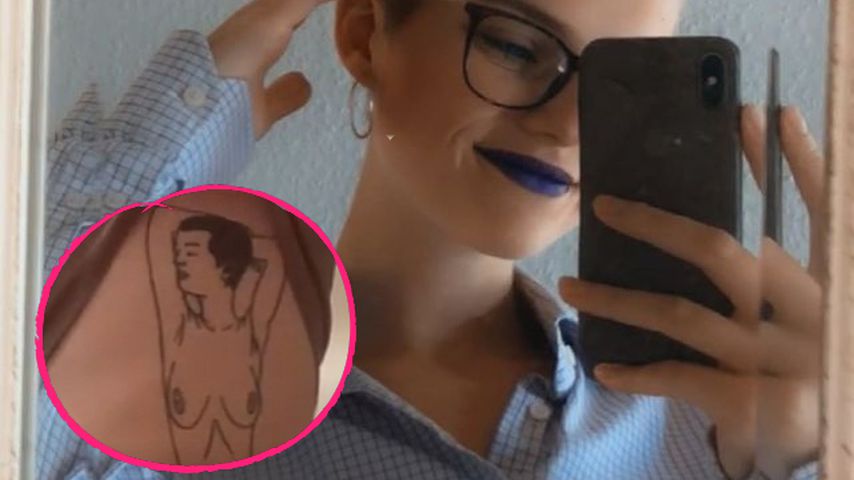 GNTM-Mira erklärt die Bedeutung ihrer Tattoos und Piercings