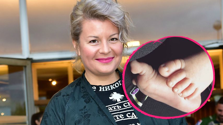 Kein Babybauch-Fake! Miss Platnum ist wirklich Mama geworden