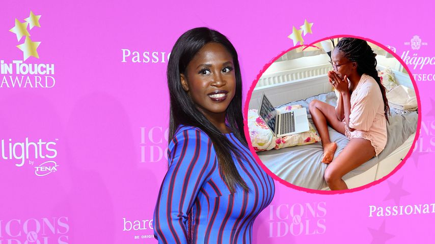 Zum 30.: Motsi Mabuse gratuliert Schwester Oti per Videocall