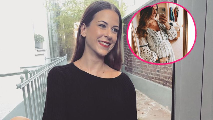 Ex-Bachelor-Kandidatin Nadine Illa zeigt ihren Babybauch