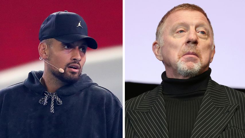 Nanu? Nick Kyrgios und Boris Becker streiten sich im Netz