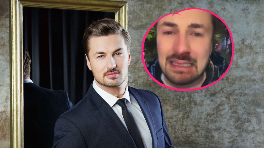 Blutverschmiert: Nicolas Puschmann hatte Türsteher-Konflikt