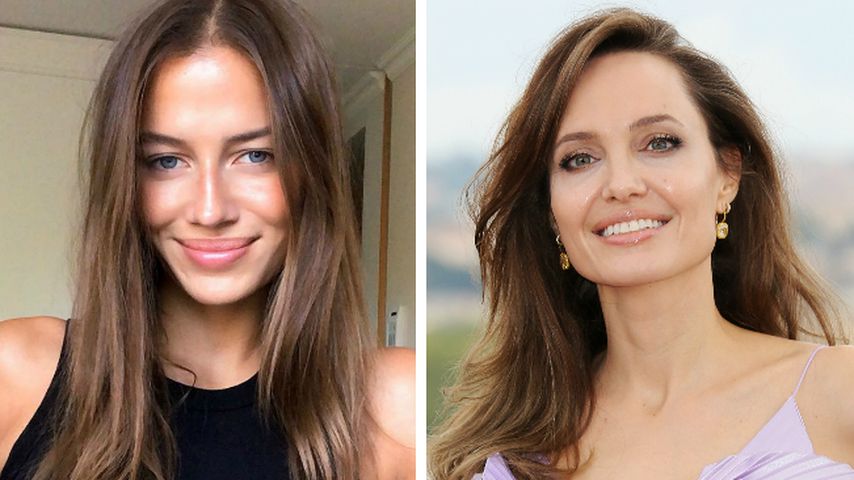 Brad Pitts Neue sieht aus wie die junge Angelina Jolie!