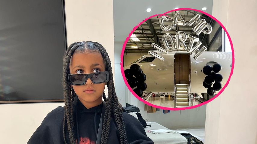 Glamping und Privatjet: So krass war North Wests Geburtstag!