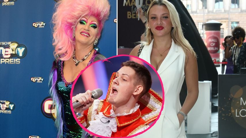 Olivia Jones und Evelyn Burdecki feiern "Stern TV"-Flitzer!