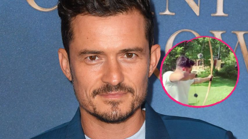 "Herr der Ringe"-Throwback: Orlando Bloom beim Bogenschießen
