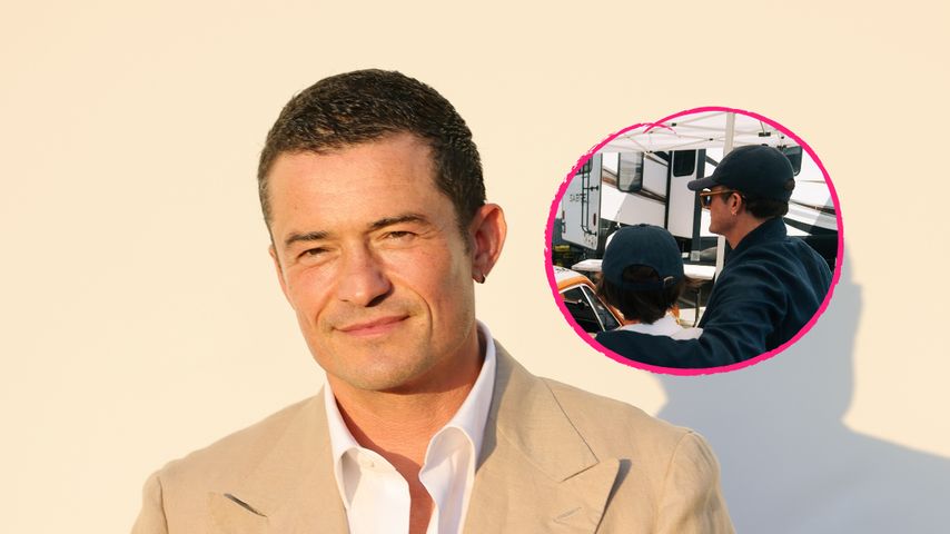 Seltene Fotos: Orlando Bloom posiert mit seinem Sohn (13)