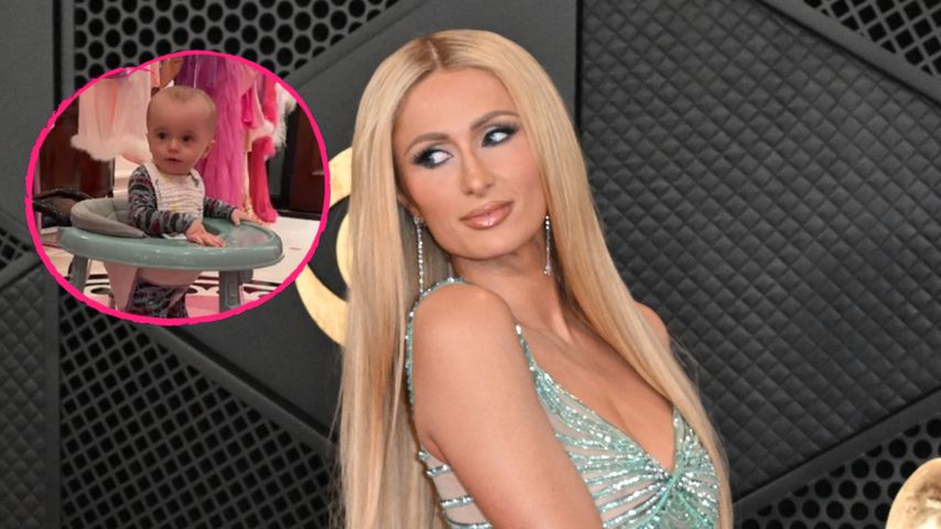Stolze Mama: Paris Hiltons Sohn Phoenix lernt fleißig laufen