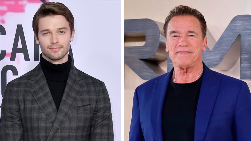 Mit Küchenschere: Arnold Schwarzenegger frisiert seinen Sohn