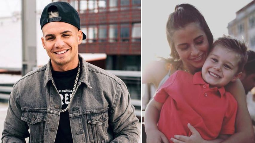 Collage: Pietro Lombardi, Sarah Engels und ihr gemeinsamer Sohn
