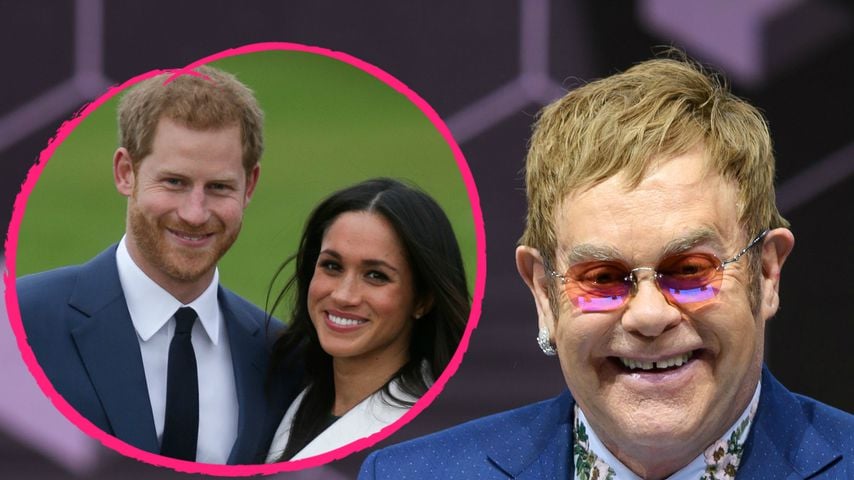 Elton John: Er hat auf Harry & Meghans Empfang gesungen!