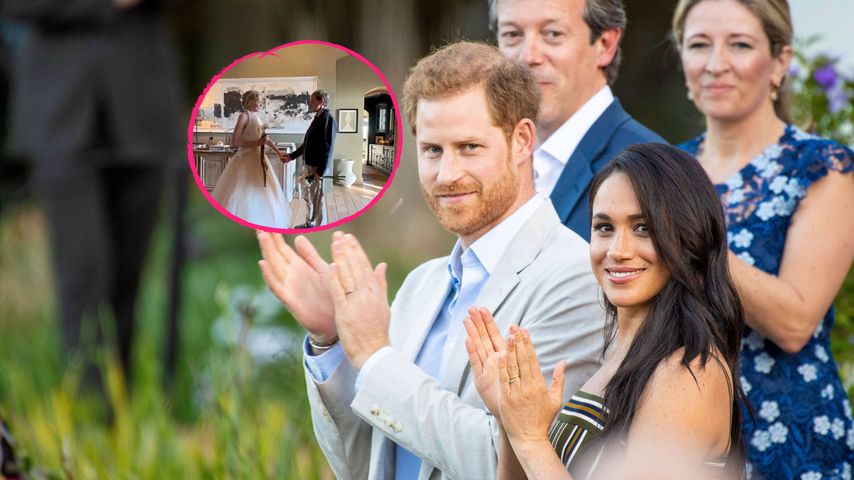 Harry und Meghan waren bei Ellen DeGeneres' zweiter Hochzeit