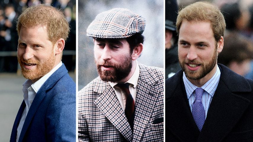 Mit Bart oder ohne? So wandelbar sind die Royal-Männer!