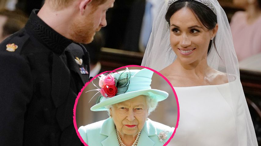 Wegen Meghans Tiara: Hat Prinz Harry die Queen angeschrien?