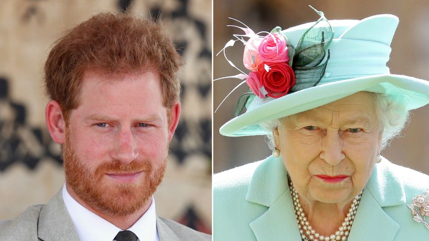 Wegen Meghans Diadem: Schrie Prinz Harry etwa die Queen an?