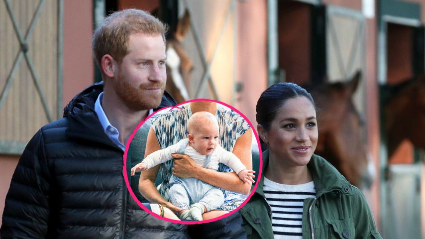 In Meghan und Harrys Video-Calls: Archie krabbelt ins Bild