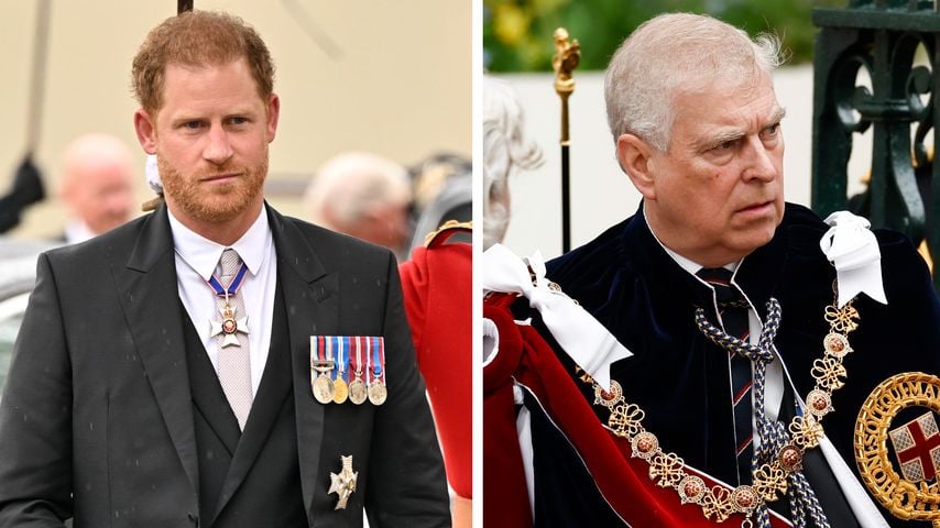 Anders als Harry: Warum trug Prinz Andrew königliche Robe?