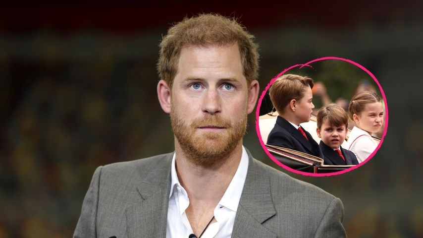Prinz Harry befürchtet, Charlotte wird Georges "Ersatzmann"