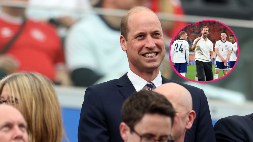 Prinz William supportet England im EM-Finale live in Berlin!