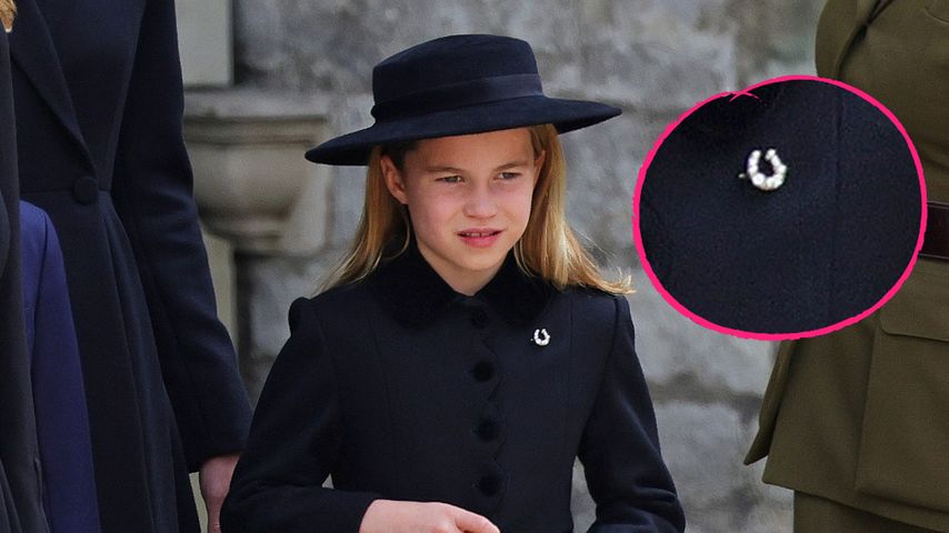 So ehrte Prinzessin Charlotte die Queen bei der Beerdigung
