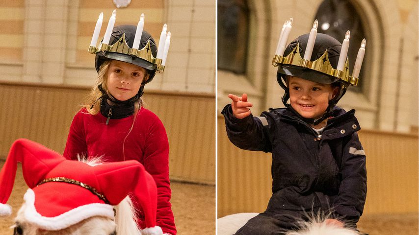Luciafest: So süß feierten Prinzessin Estelle & Prinz Oscar