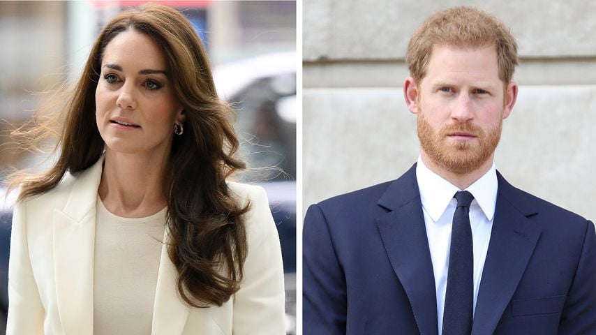 Wegen Kinder-Kommentar: Kate soll auf Prinz Harry sauer sein