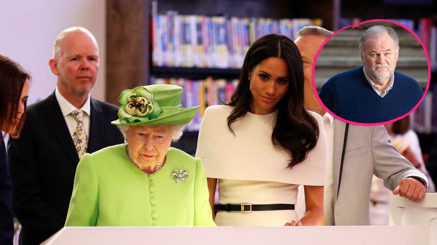 Queen wütend: Meghan wollte sich nicht mit Vater versöhnen