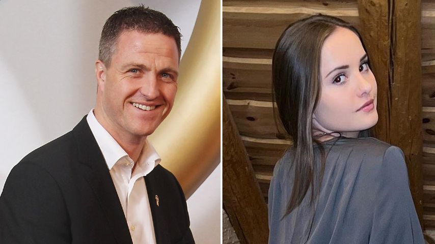 Formel-1-Star Ralf Schumacher ist Davina Geiss' Fahrlehrer