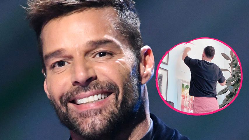 Selten: Ricky Martin teilt Schnappschuss von seinem Mann