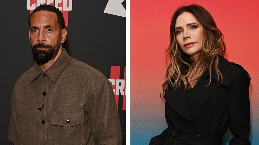 Rio Ferdinand hat Victoria Beckham noch nie essen sehen!