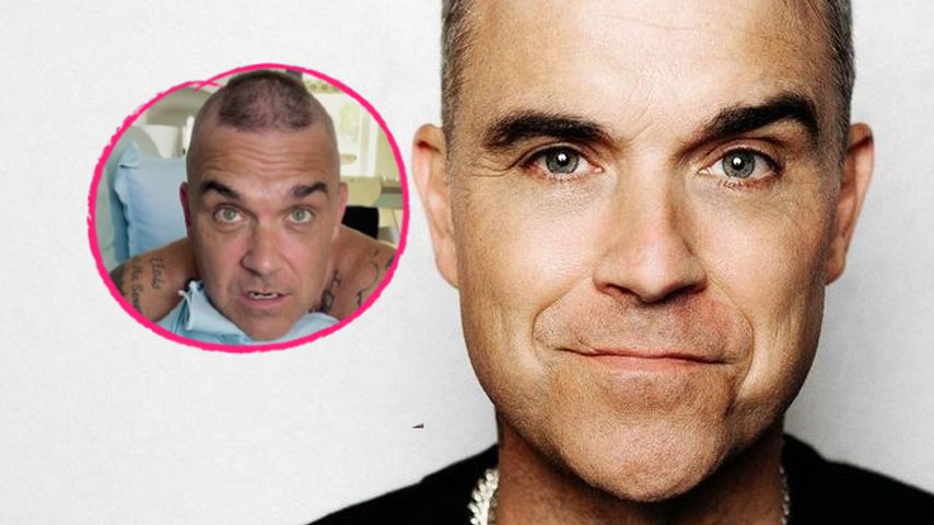 Robbie Williams trägt jetzt wieder einen Irokesenschnitt