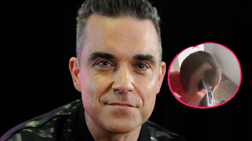 Radikal: Robbie Williams rasiert seinem Sohn die Haare ab