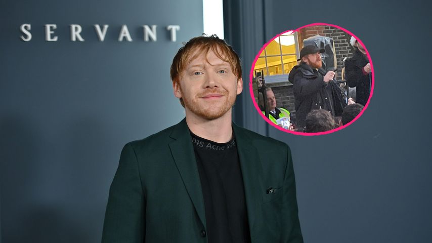 Rupert Grint startet Weihnachtsbeleuchtung mit Zauberstab