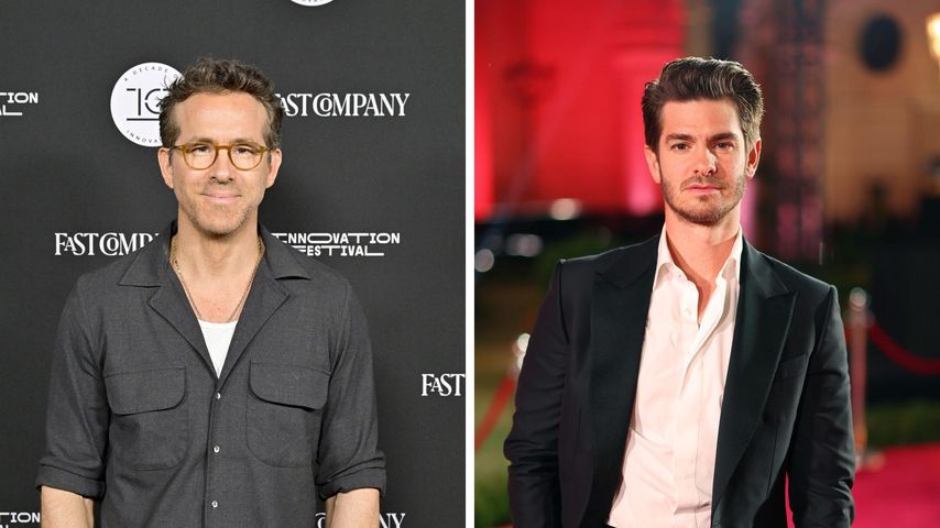 So kam Ryan Reynolds und Andrew Garfields Kuss zustande