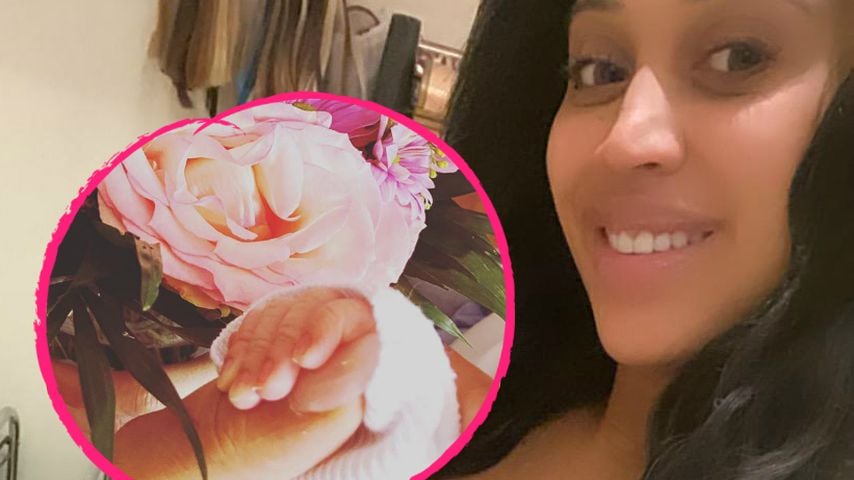 Nach Geburt: Sarah Joelle teilt erstes Bild ihrer Tochter