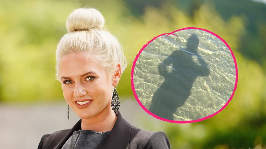 Verdächtiger Schatten: Zeigt Sarah Knappik ihren Babybauch?