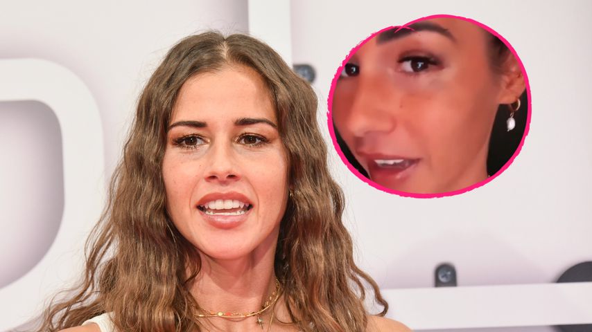 Unfall in der Dusche: Sarah Lombardi hat ein blaues Auge