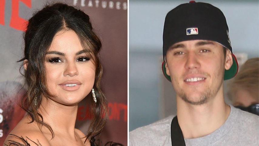 Collage: Selena Gomez und Justin Bieber, Musiker