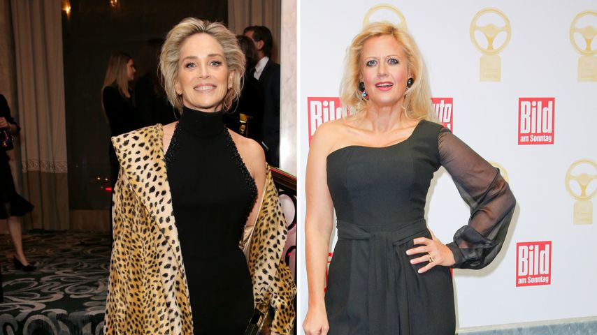 Sharon Stone schwärmt bei GQ-Award von Barbara Schöneberger