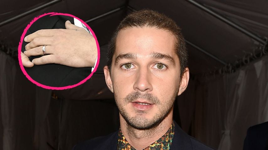 Verheiratet? Shia LaBeouf plötzlich mit Ring bei den Oscars