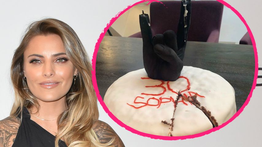 Mit Rocker-Kuchen: Sophia Thomalla feiert 30. Geburtstag!