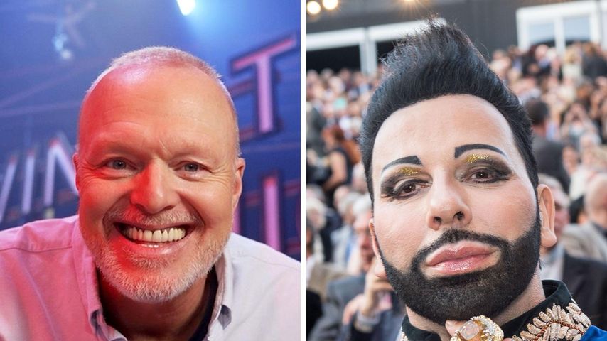 Collage: Stefan Raab und Harald Glööckler